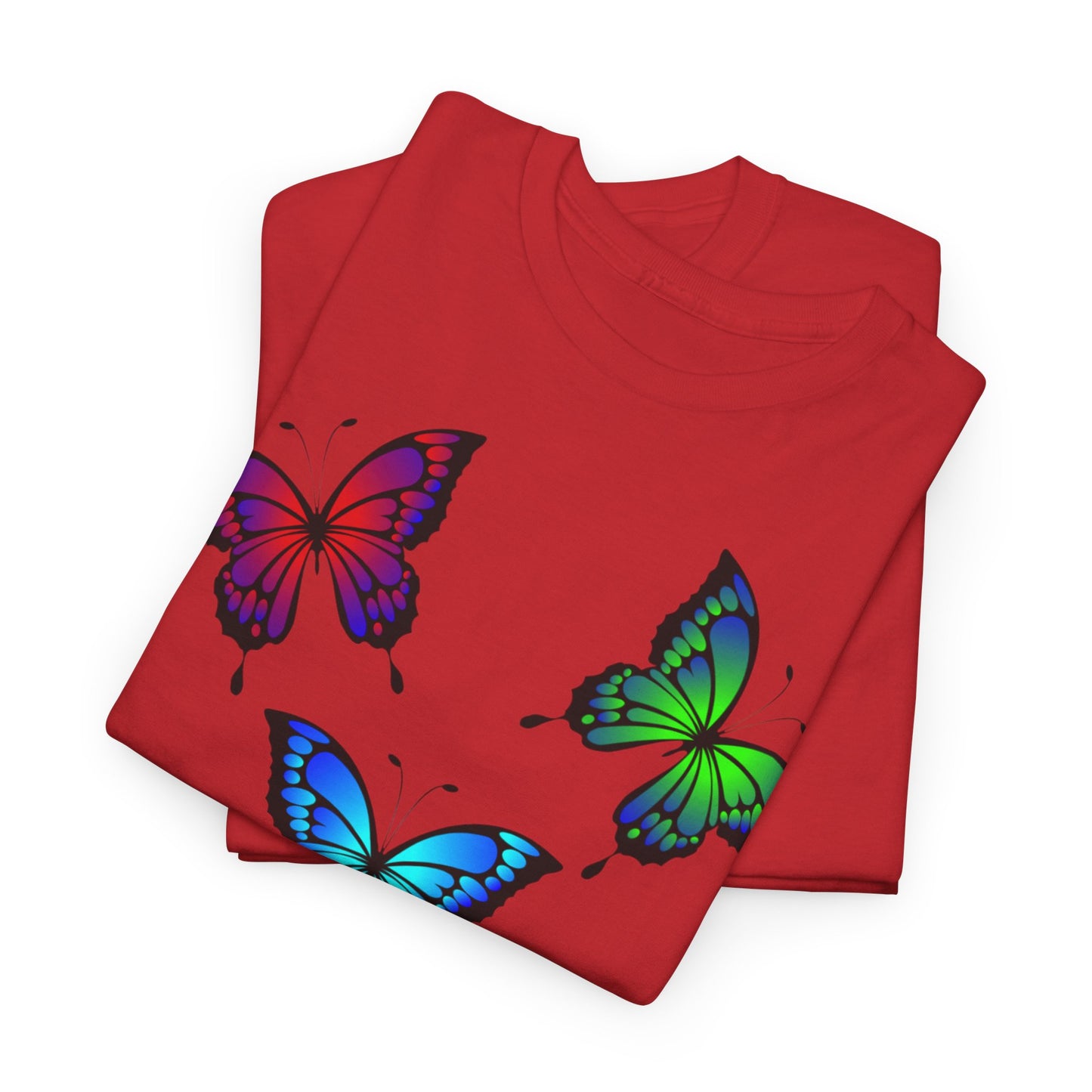 T-shirt con scritta "UrbanStride Butterfly Vibes