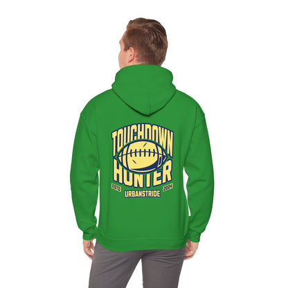 Felpa con scritta "Touchdown hunter"