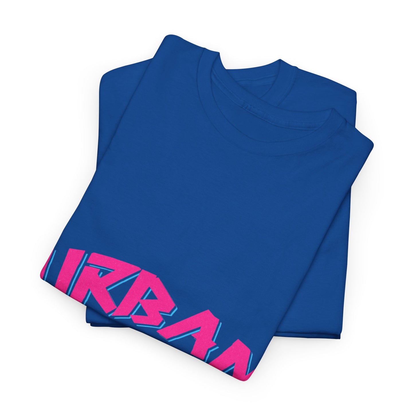 T-shirt con scritta "UrbanStride Neon Pulse"