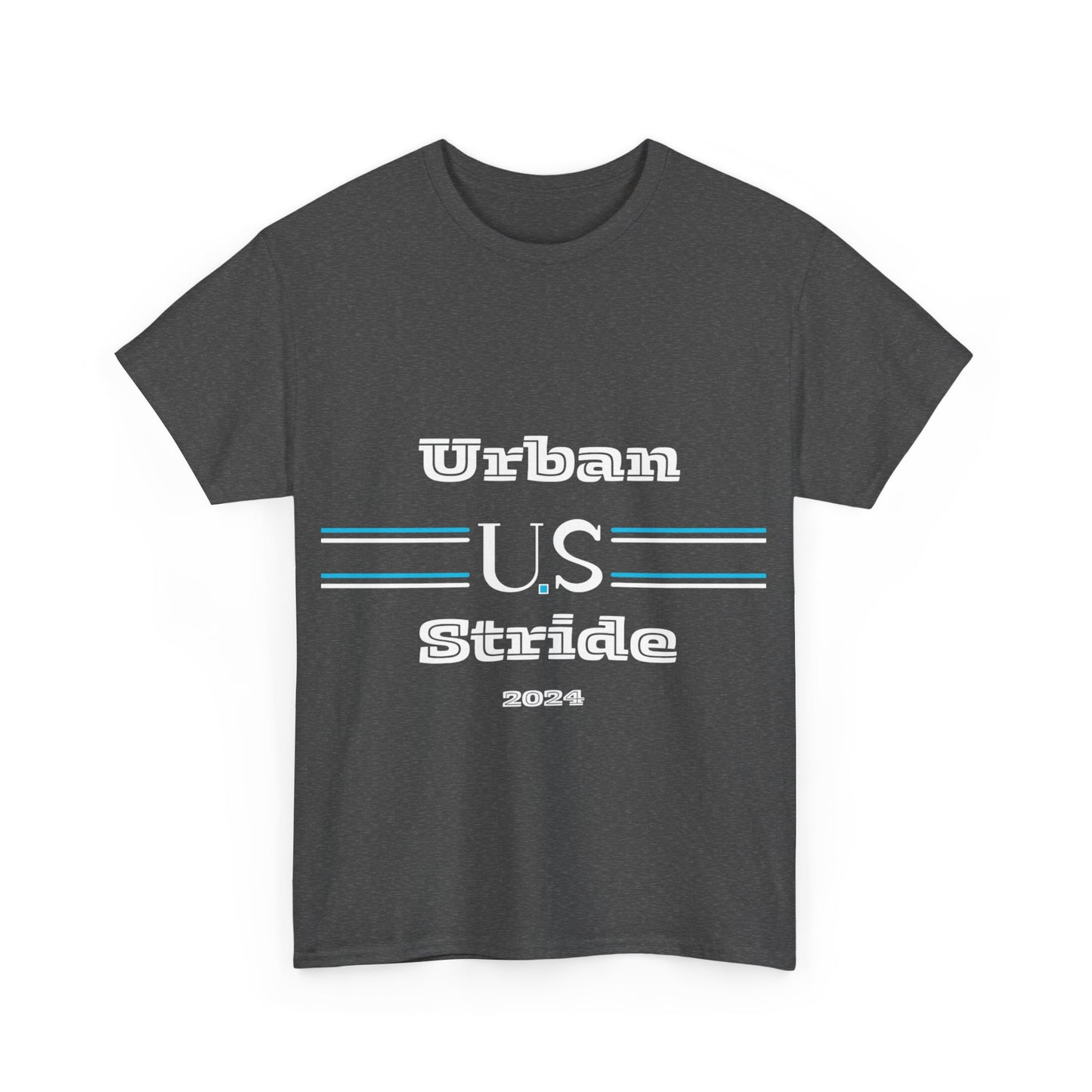 T-shirt con scritta "urbanstride " abbreviata U.S