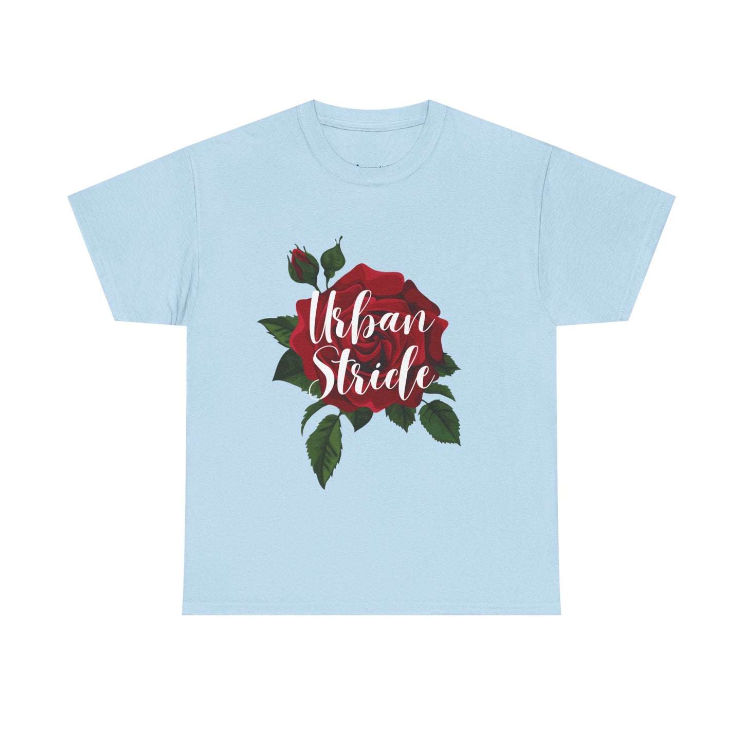 T-shirt con scritta "UrbanStride Vintage Flower