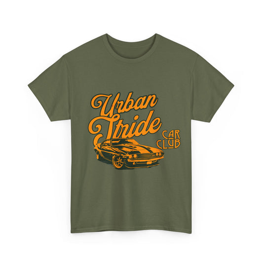 T-shirt con scritta "Urbanstride car club"