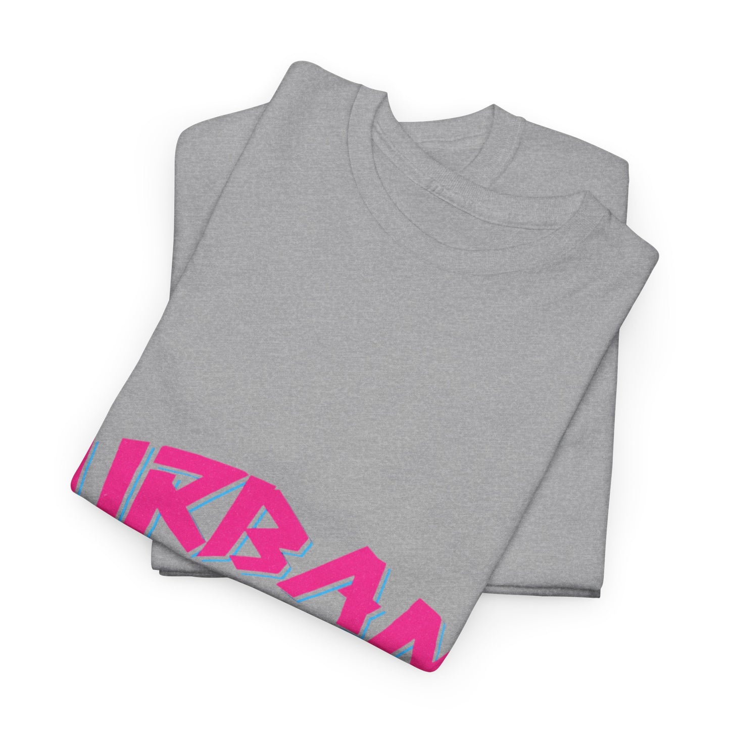 T-shirt con scritta "UrbanStride Neon Pulse"