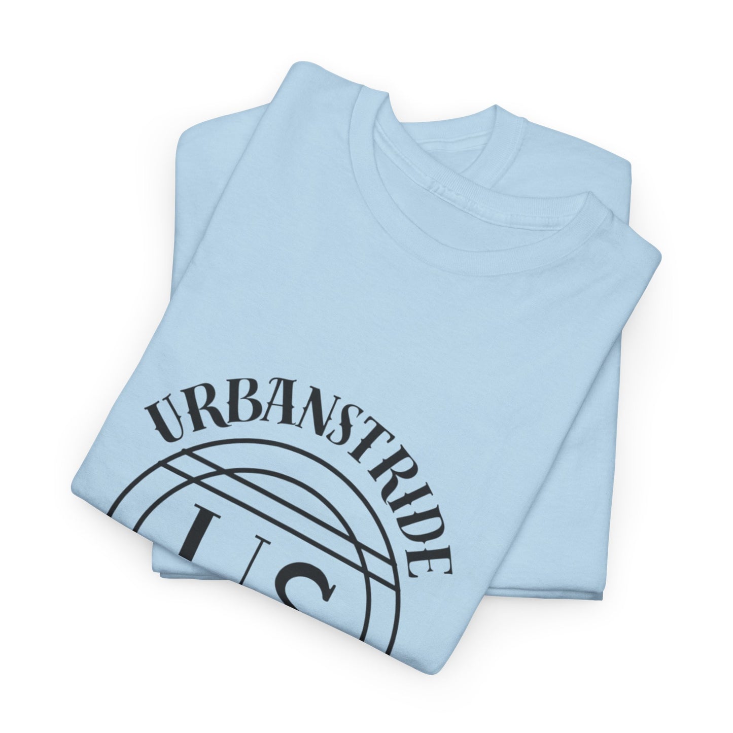 T-shirt con scritta "urbanstride" centrale