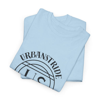 T-shirt con scritta "urbanstride" centrale