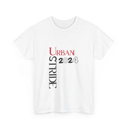 T-shirt con scritta "Urbanstride" red & black
