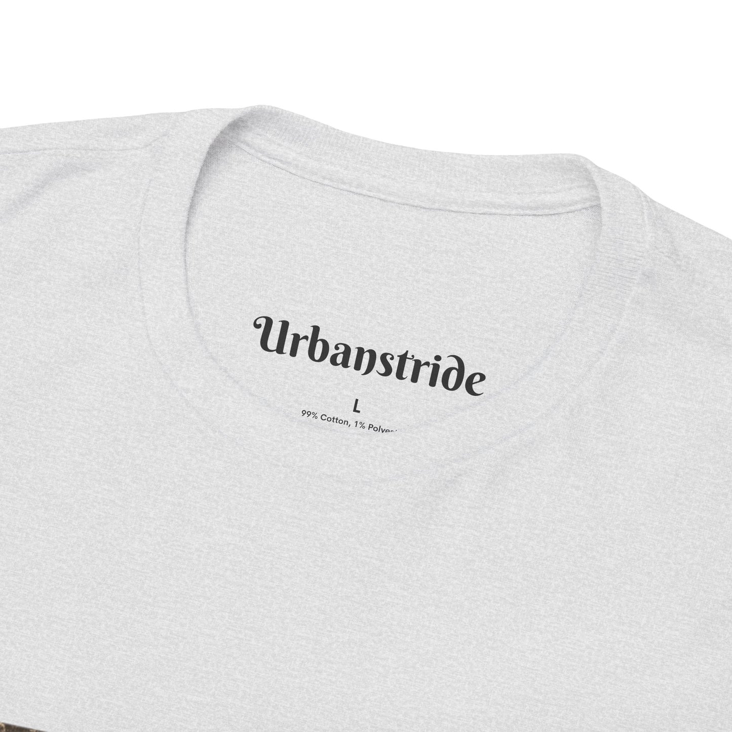 T-shirt con scritta "Sunshine feel good"