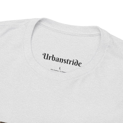 T-shirt con scritta "Sunshine feel good"