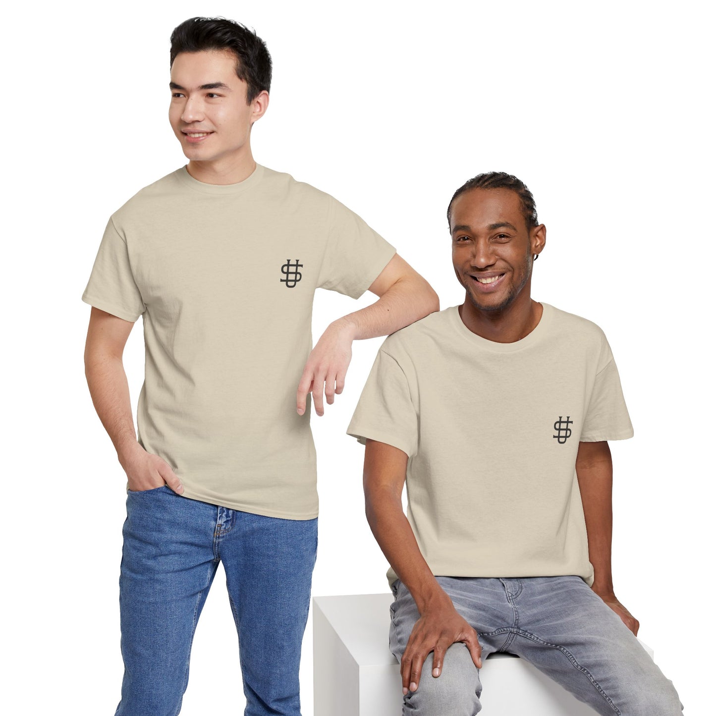 T-shirt con scritta "Urbanstride abbreviata U.S "