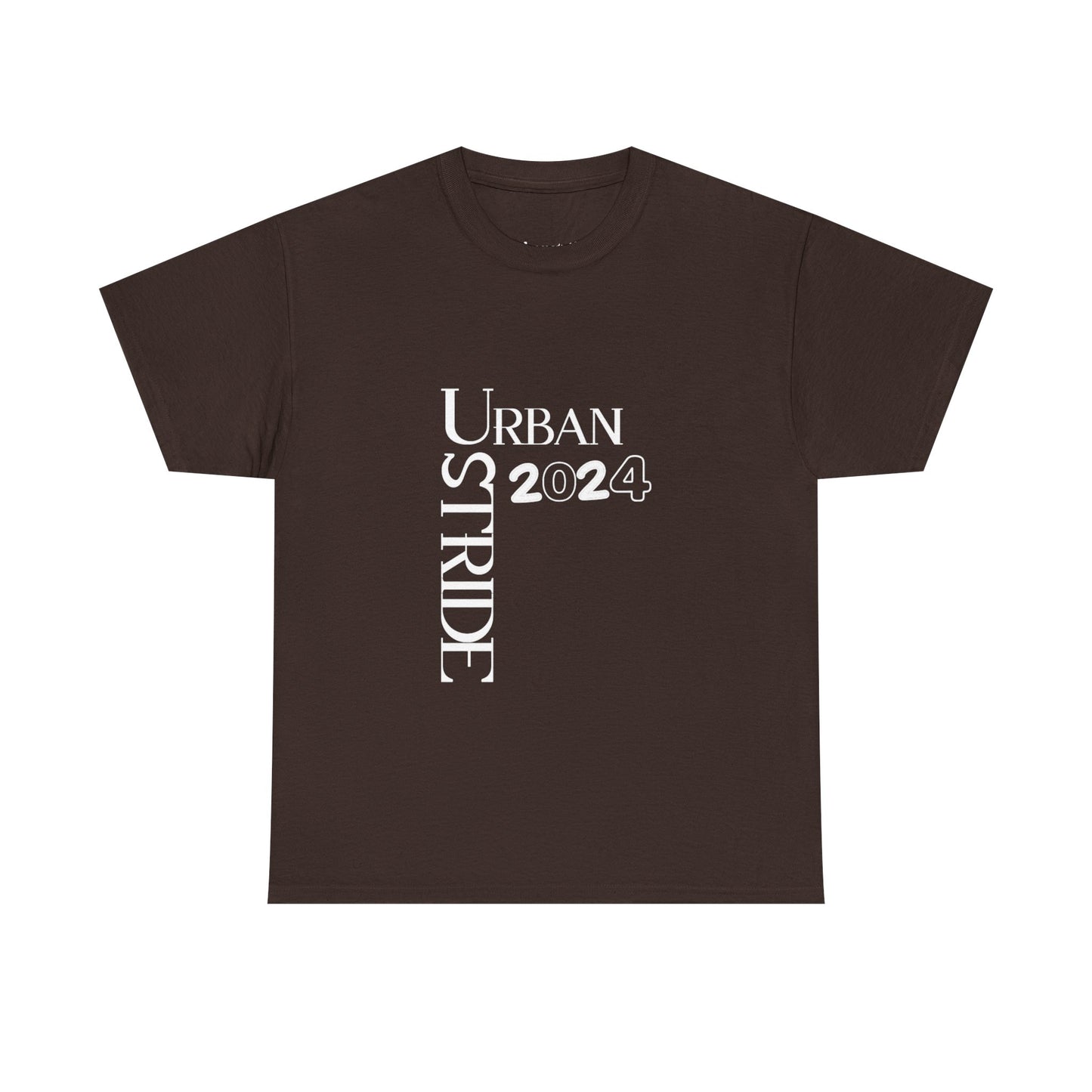 T-shirt con scritta "Urbanstride" red & black