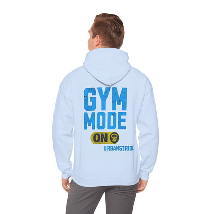 Felpa con scritta "Gym mode on"