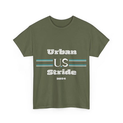 T-shirt con scritta "urbanstride " abbreviata U.S