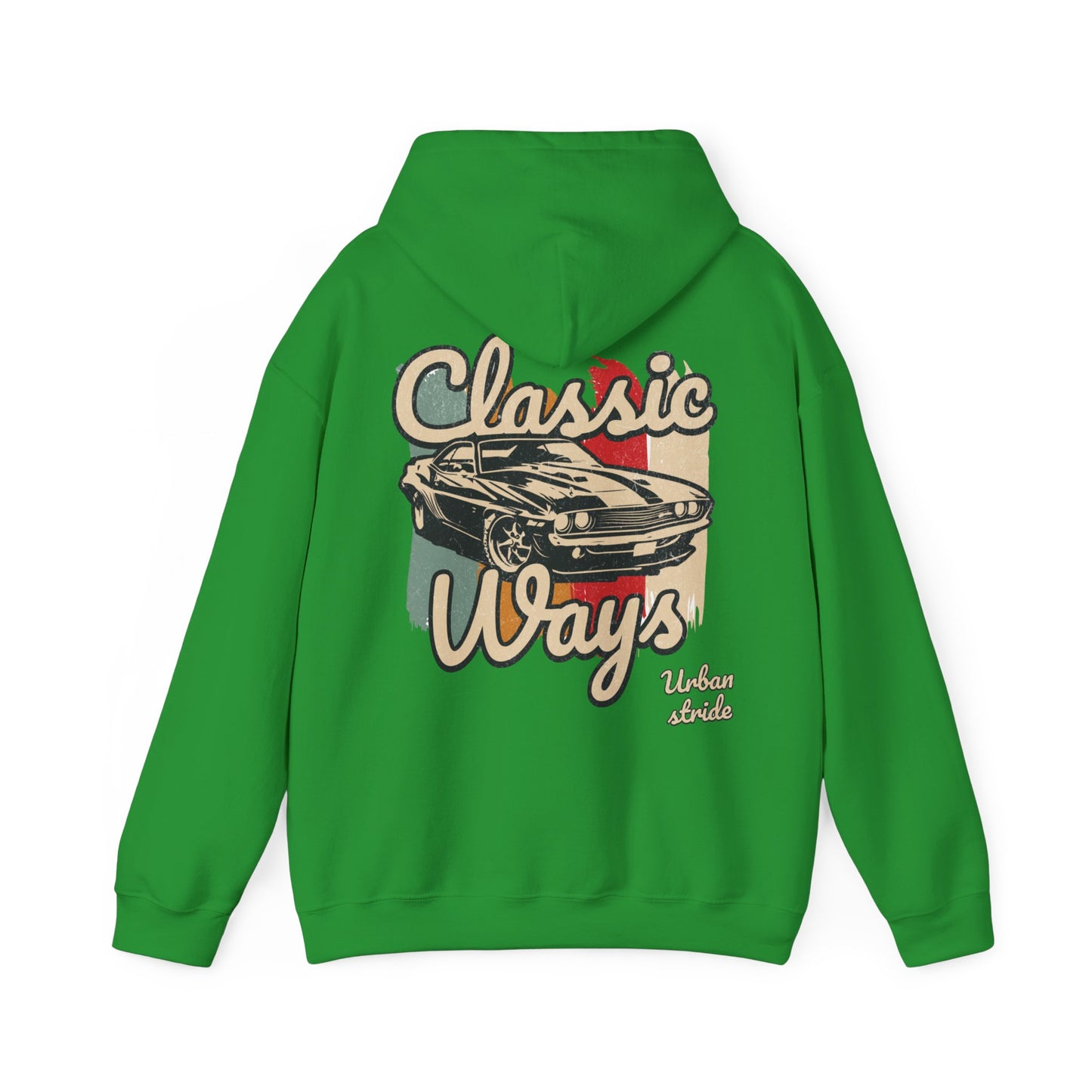 Felpa con scritta "Classic ways"