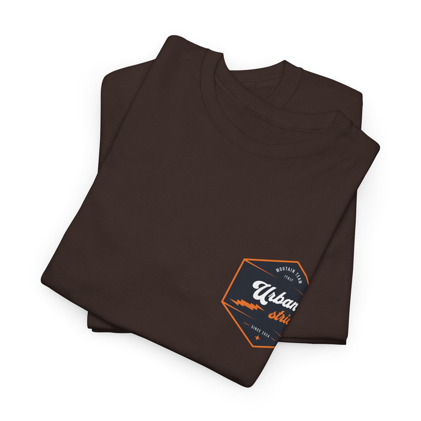 T-shirt Urban Stride® – Logo esagonale vintage in stile aviatore