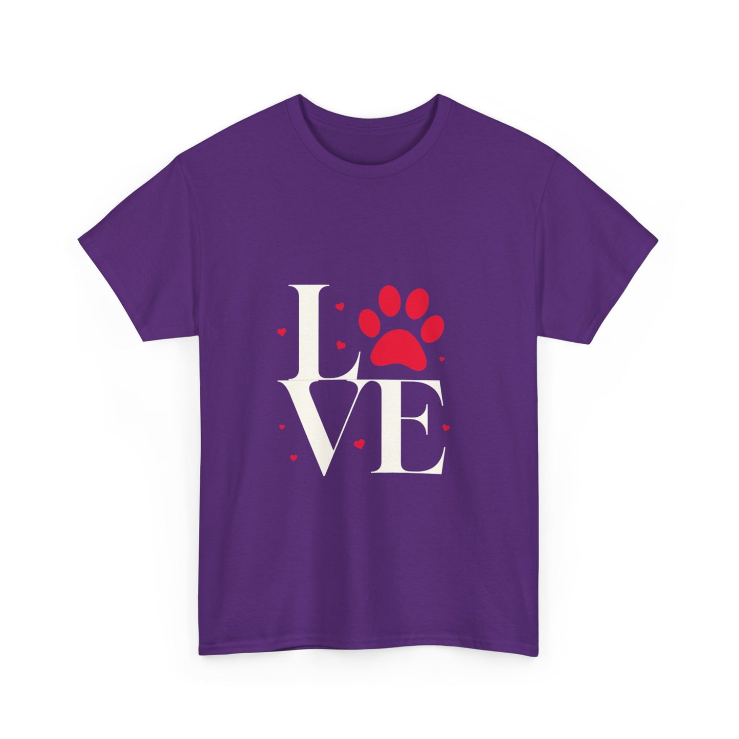 T-shirt con scritta "Love"