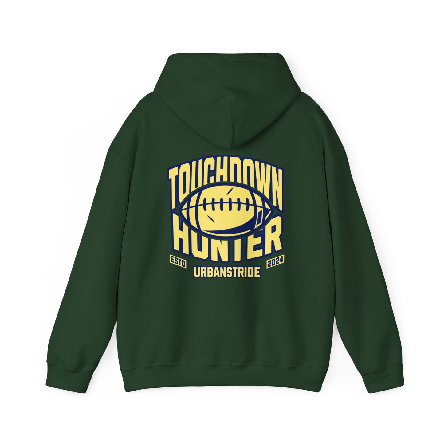 Felpa con scritta "Touchdown hunter"