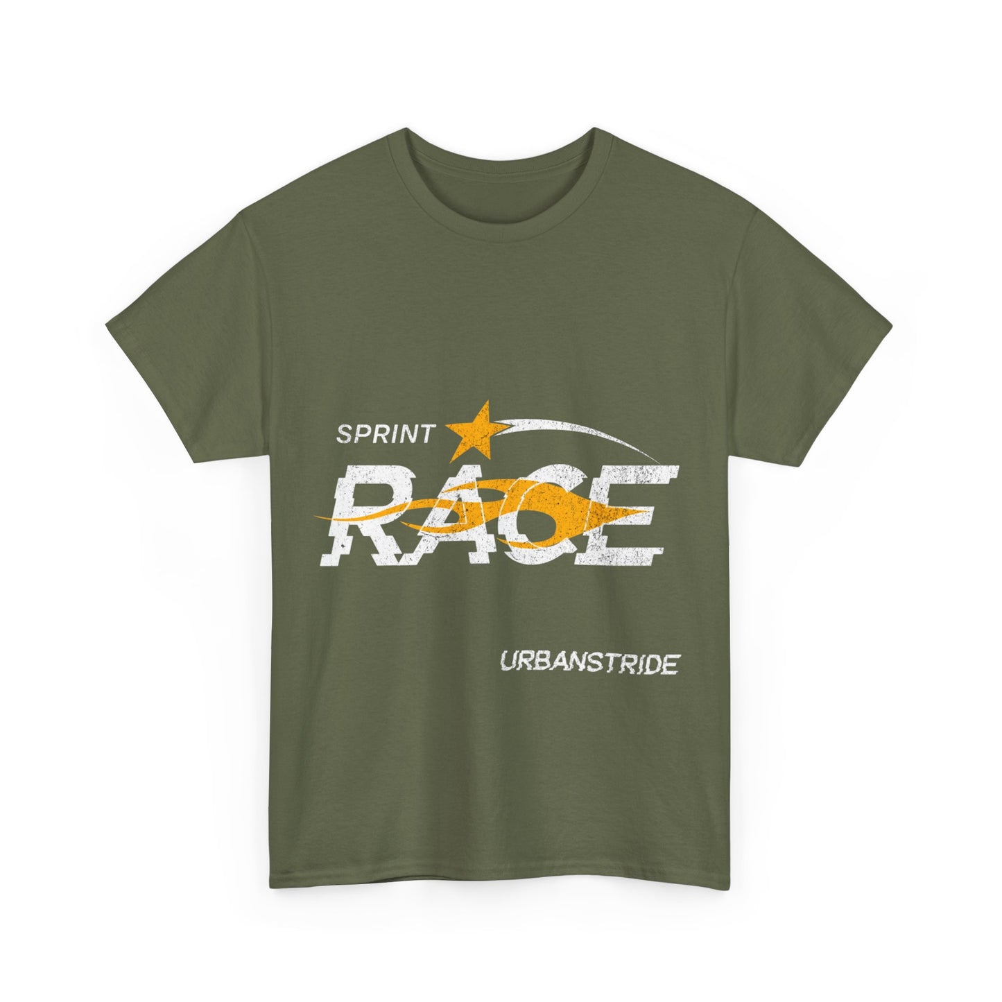 T-shirt con scritta "Spirit race"