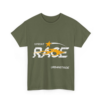 T-shirt con scritta "Spirit race"