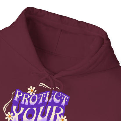 Felpa con scritta "Protect your energy"