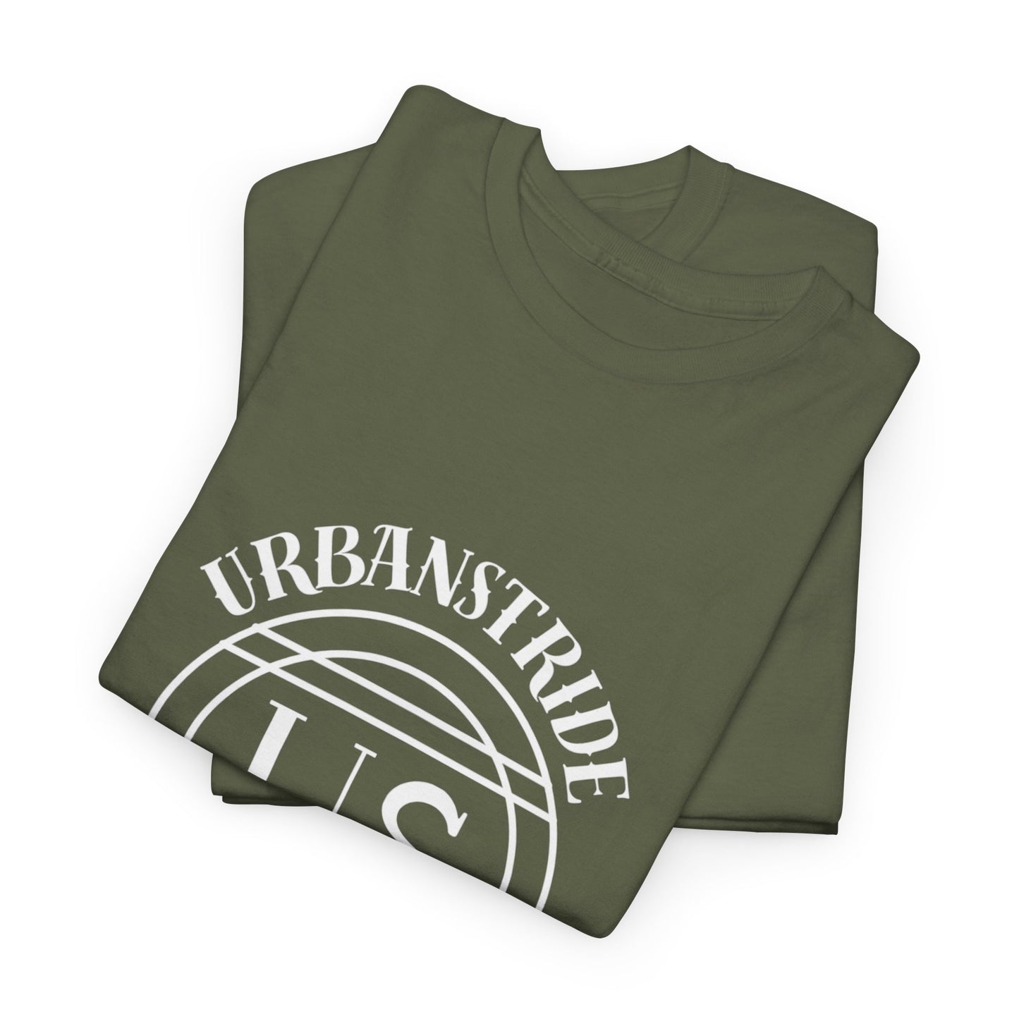 T-shirt con scritta "urbanstride" centrale