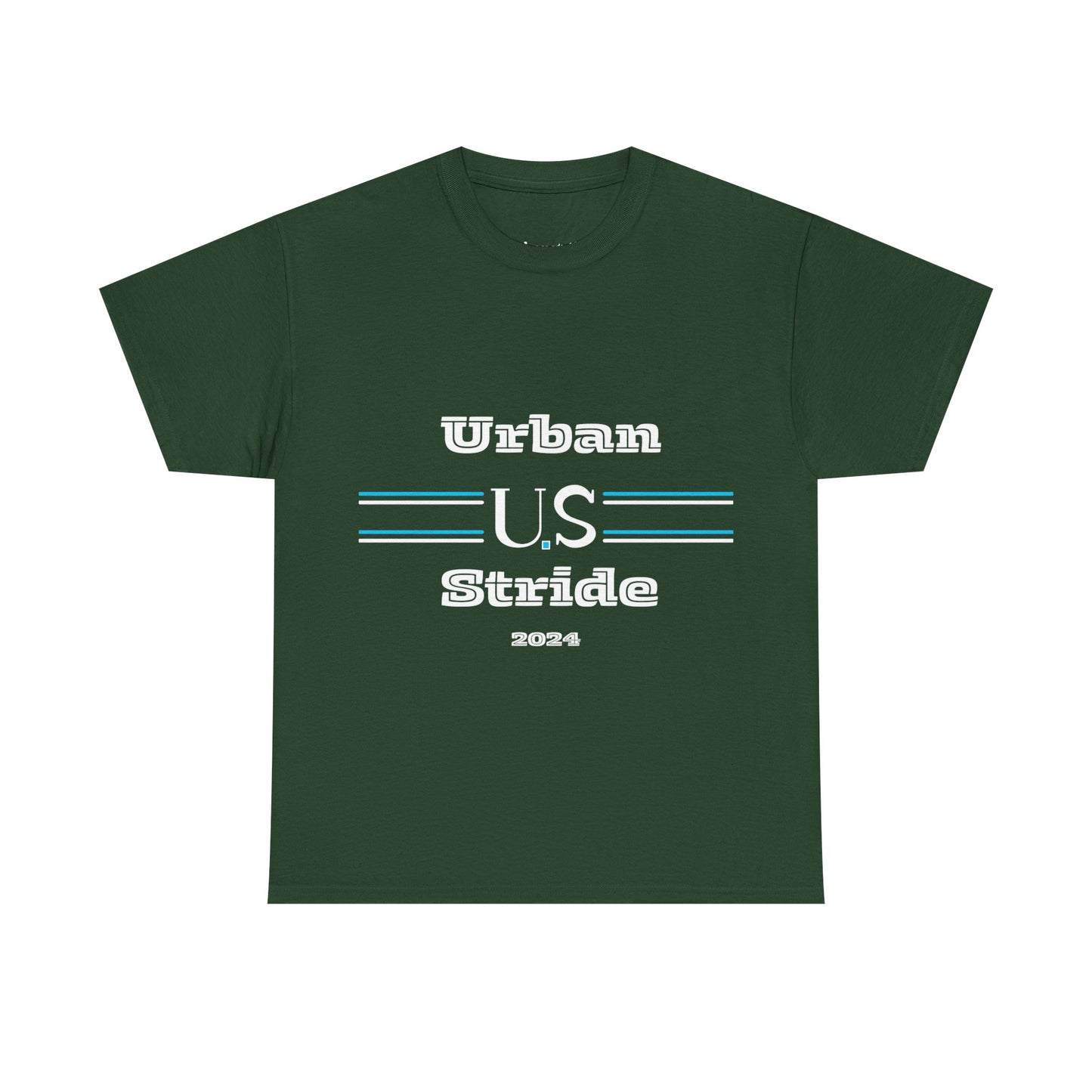T-shirt con scritta "urbanstride " abbreviata U.S
