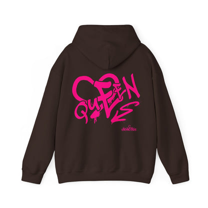 Felpa con scritta "Queen"