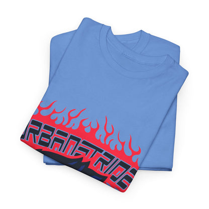 T-shirt con scritta "Urbanstride" e aquila