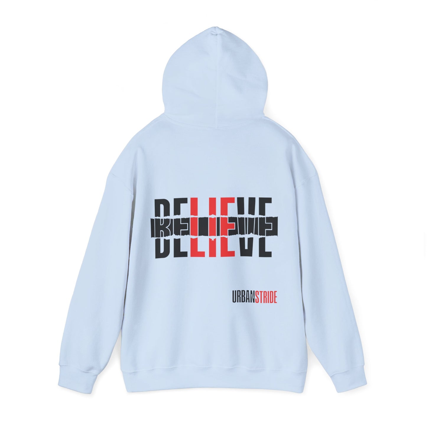 Felpa con scritta "Believe"