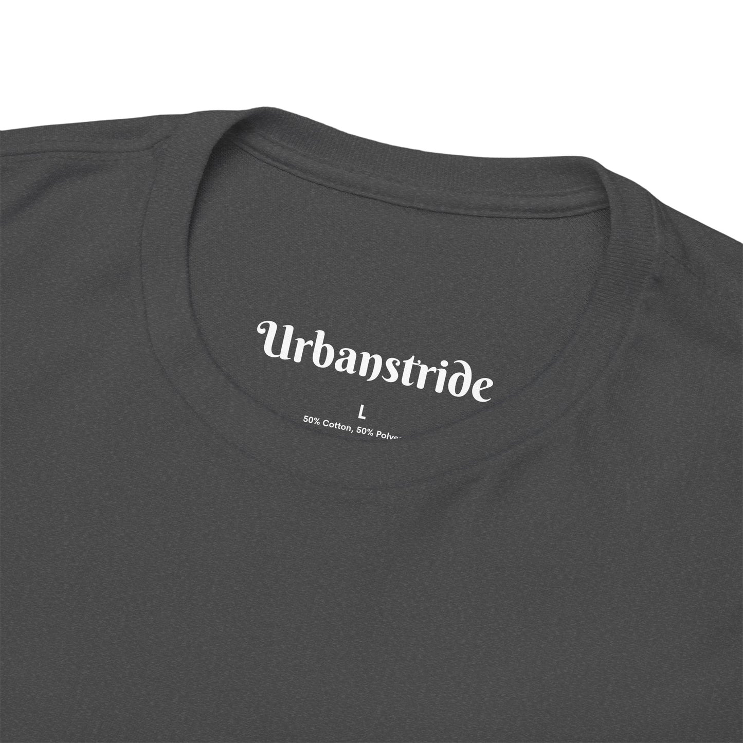 T-shirt con scritta "I feel the stride "
