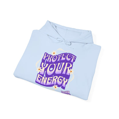 Felpa con scritta "Protect your energy"