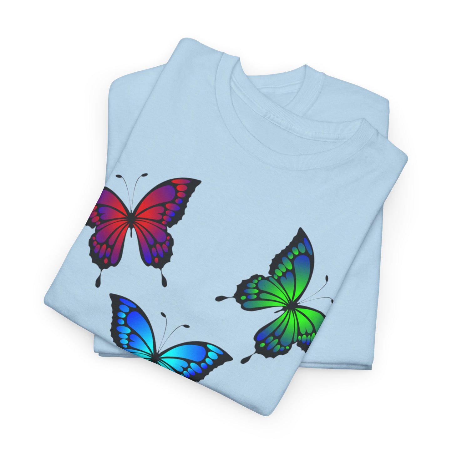 T-shirt con scritta "UrbanStride Butterfly Vibes