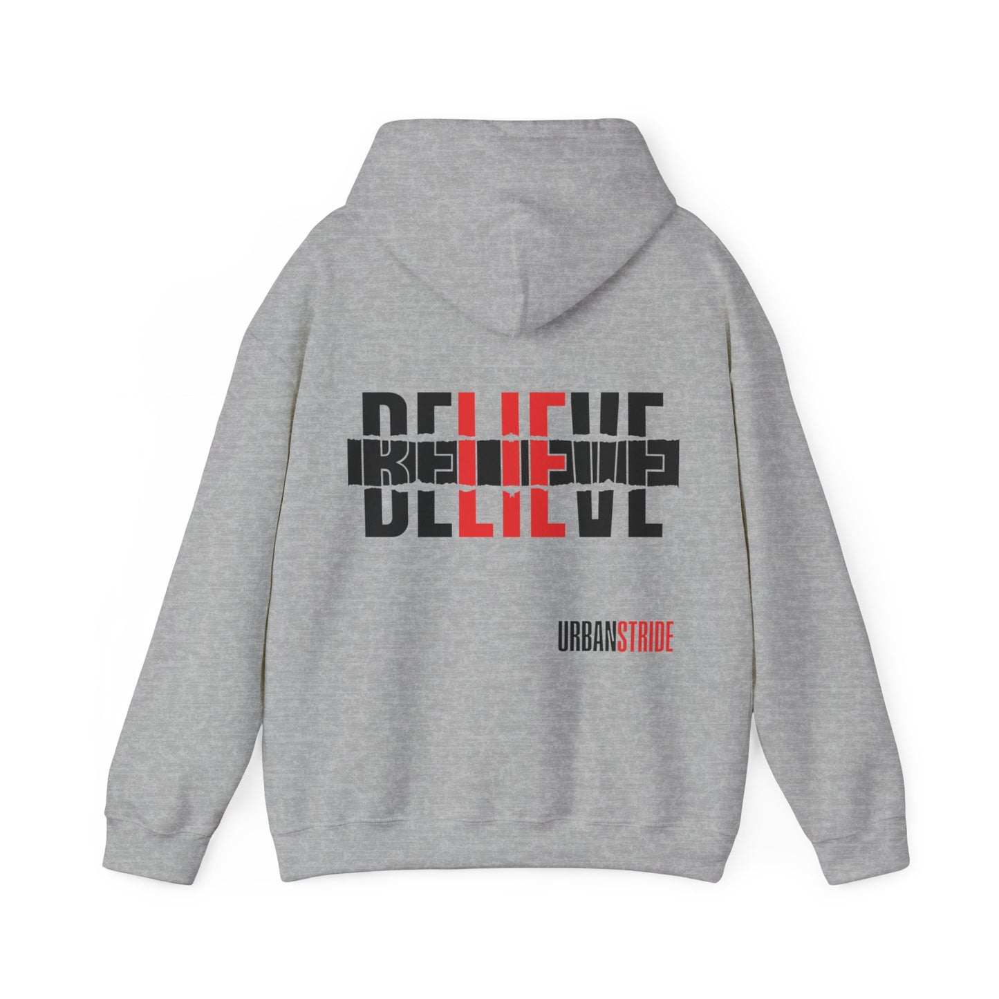 Felpa con scritta "Believe"