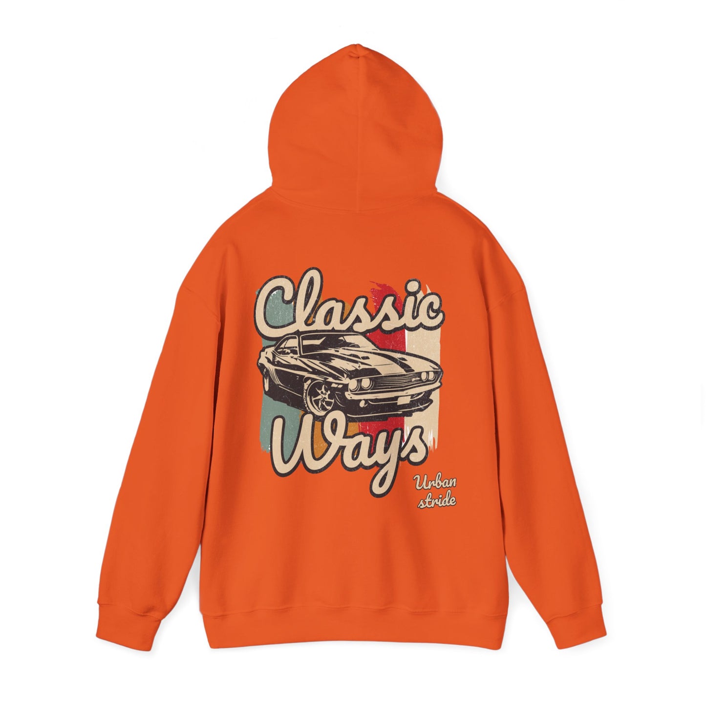 Felpa con scritta "Classic ways"