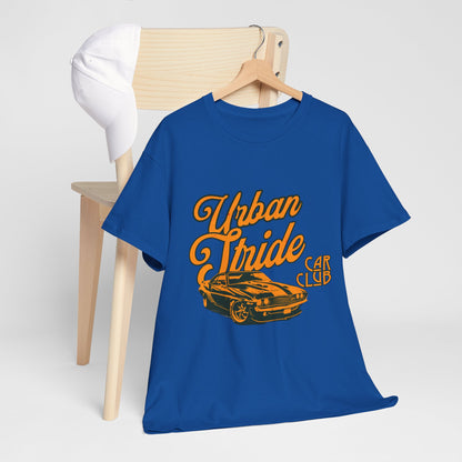 T-shirt con scritta "Urbanstride car club"
