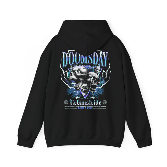 Felpa con scritta "Doomsday south california 1996"