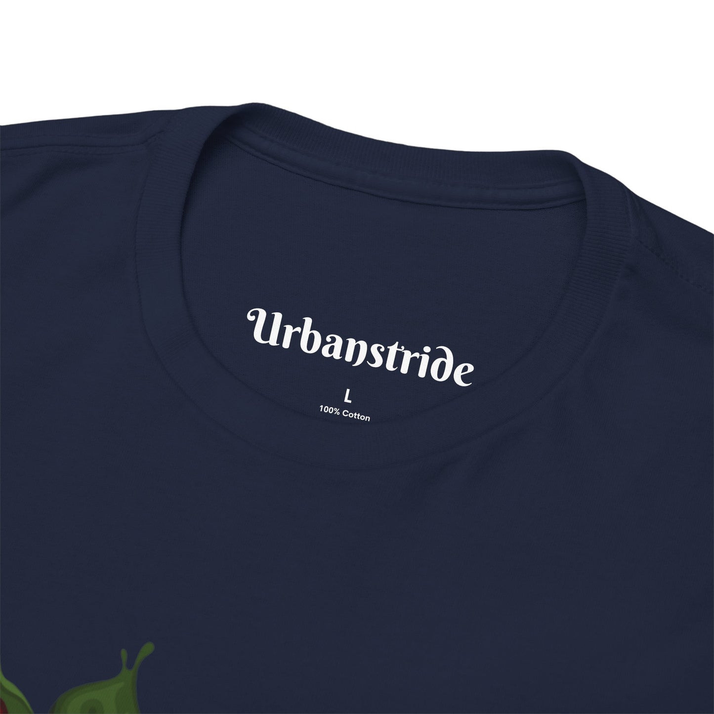 T-shirt con scritta "UrbanStride Vintage Flower