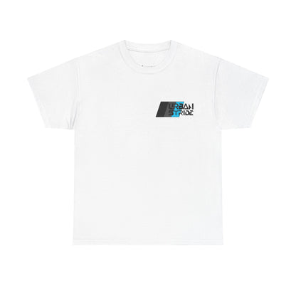 T-shirt con scritta "urbanstride " stile sportivo