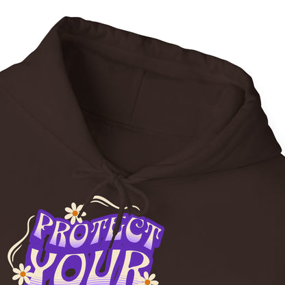 Felpa con scritta "Protect your energy"
