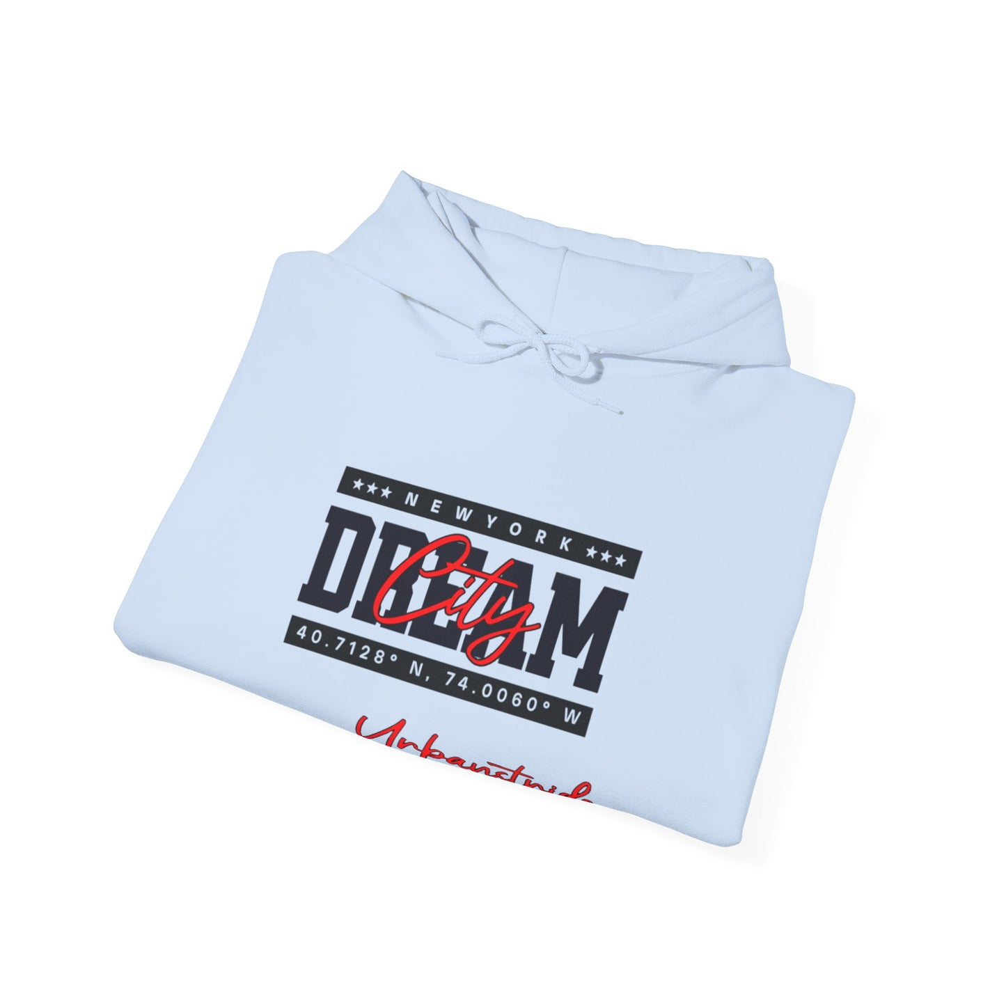 Felpa con scritta "NewYork dream city"