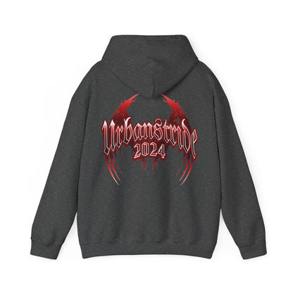 Felpa con scritta "Urbanstride 2024" red wings