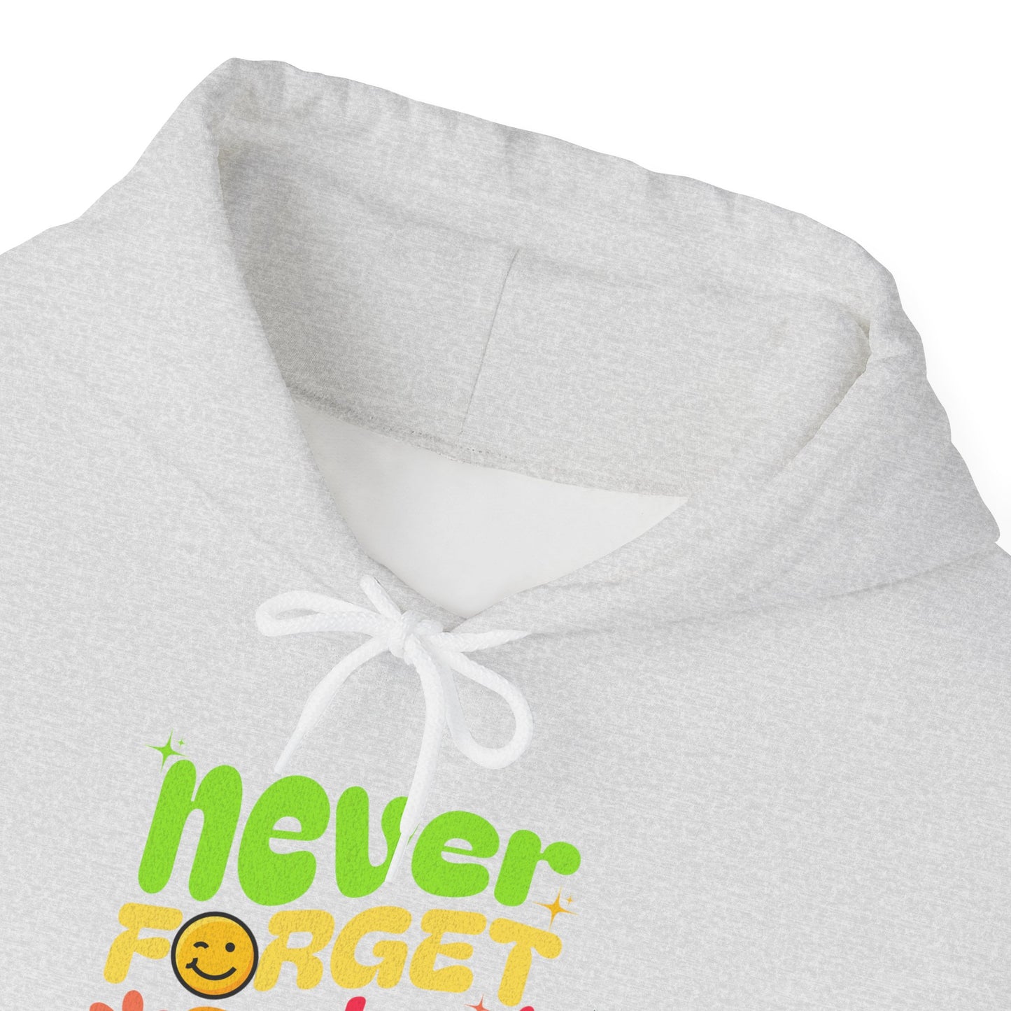 Felpa con scritta "Never forget about your passion"