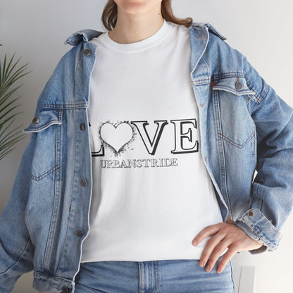 T-shirt con scritta “LOVE urbanstride"