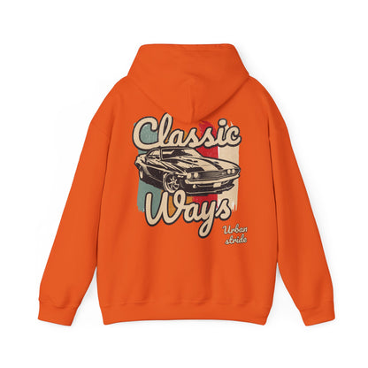 Felpa con scritta "Classic ways"