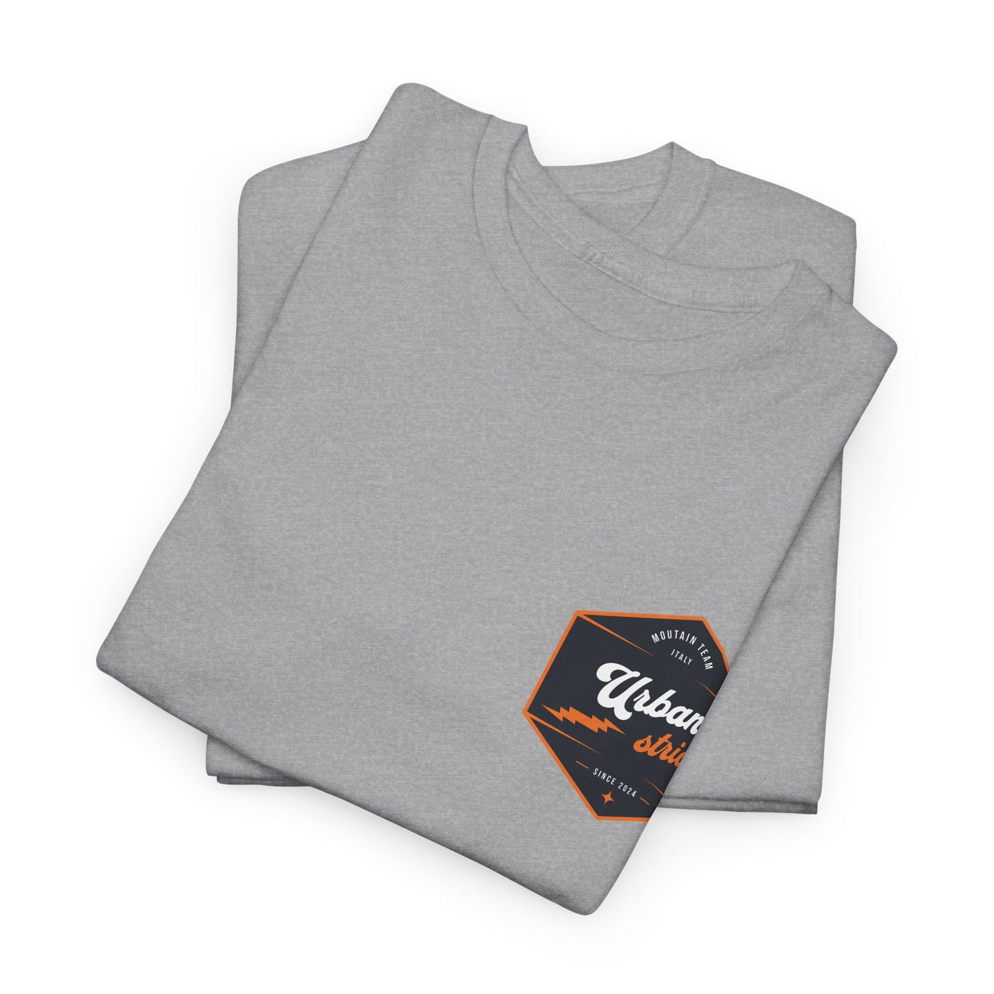 T-shirt Urban Stride® – Logo esagonale vintage in stile aviatore