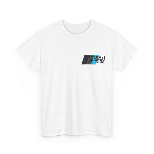 T-shirt con scritta "urbanstride " stile sportivo