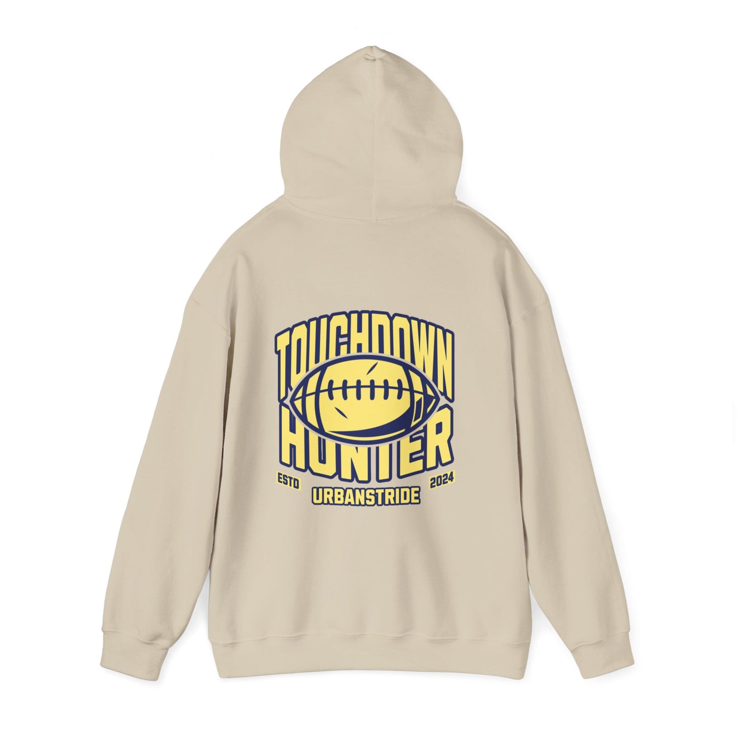 Felpa con scritta "Touchdown hunter"