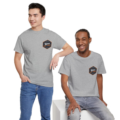 T-shirt Urban Stride® – Logo esagonale vintage in stile aviatore