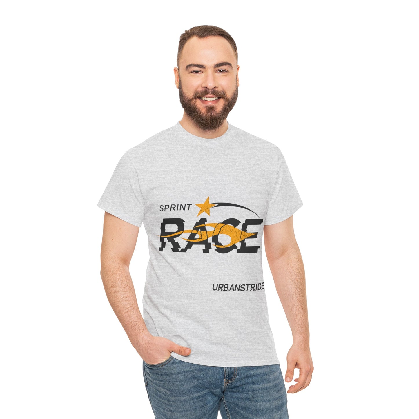 T-shirt con scritta "Spirit race"