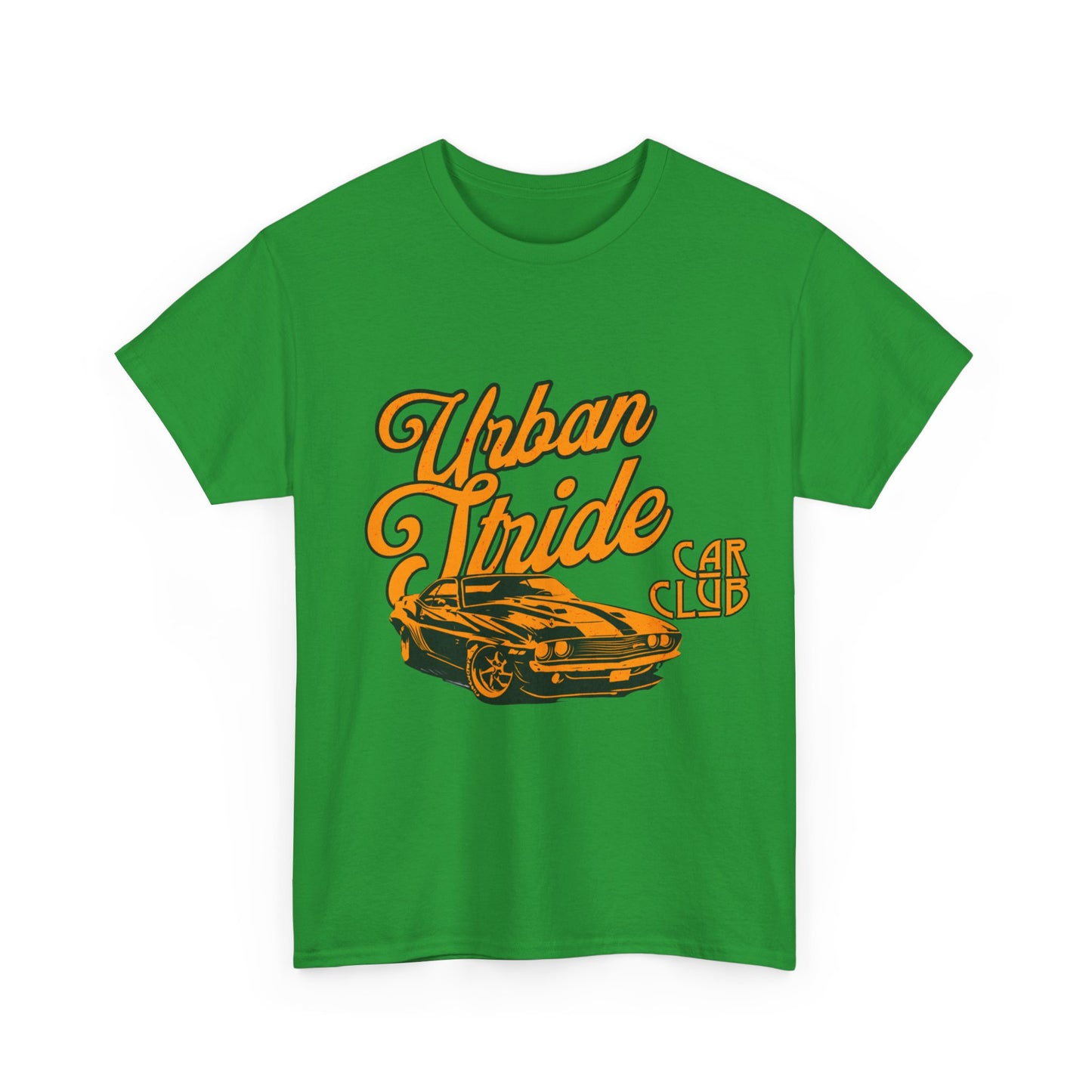 T-shirt con scritta "Urbanstride car club"