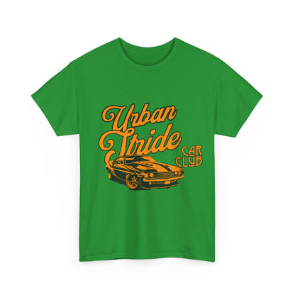 T-shirt con scritta "Urbanstride car club"